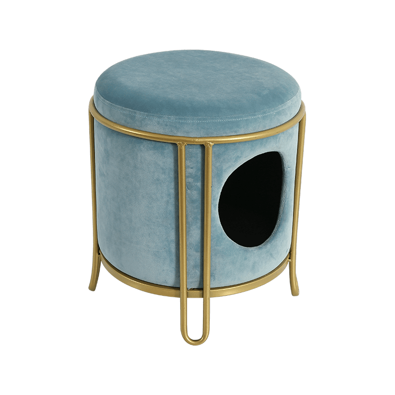 Iron art cat's nest stool LT-6067