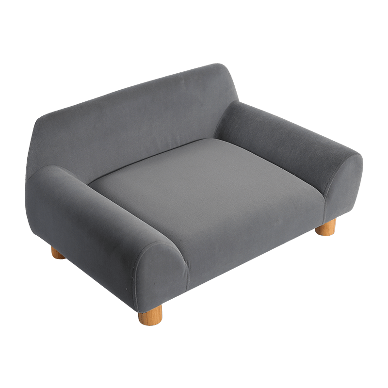 Stylish Light Grey Korean Simple Style Pet Sofa