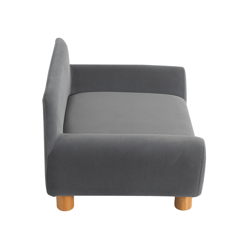 Stylish Light Grey Korean Simple Style Pet Sofa